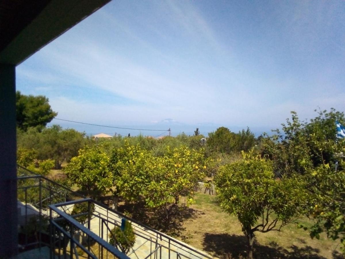 Panorama Rooms Kastro-Kyllini Bagian luar foto