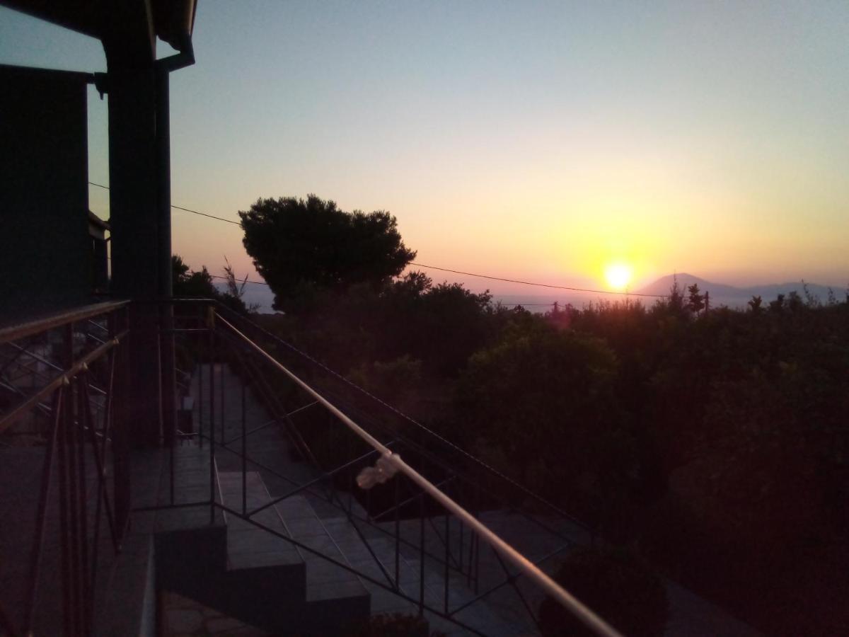 Panorama Rooms Kastro-Kyllini Bagian luar foto
